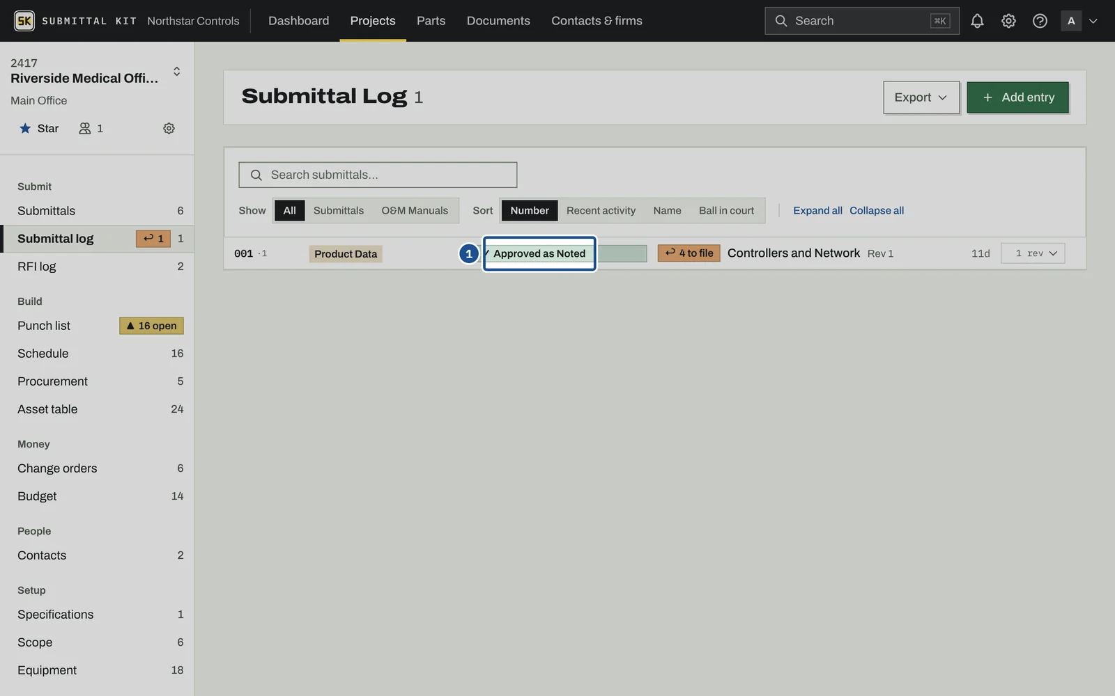 Returned Reviews, step 1: the screen with the control outlined
